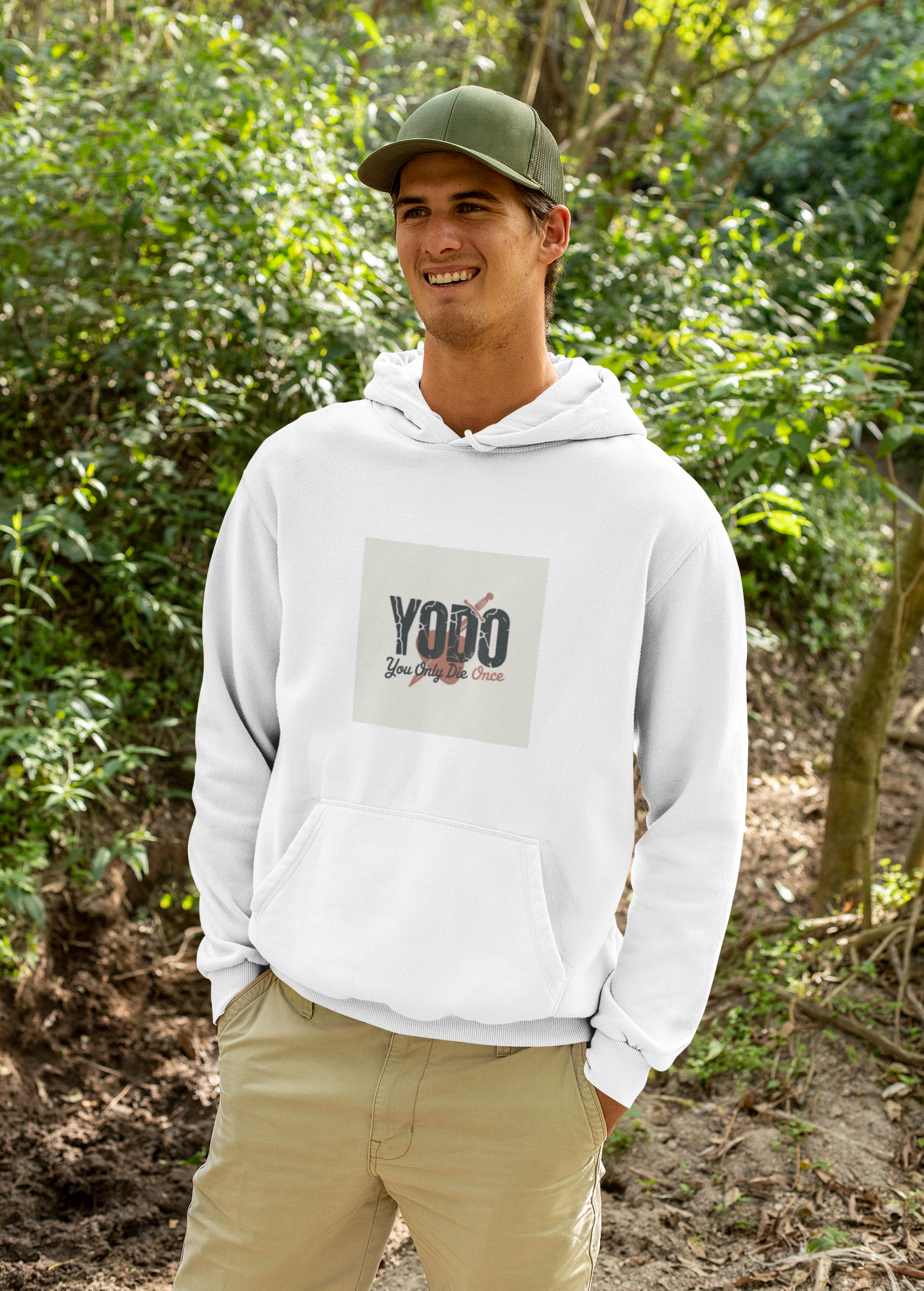 YODO Motivational Unisex Heavy Blend Hoodie