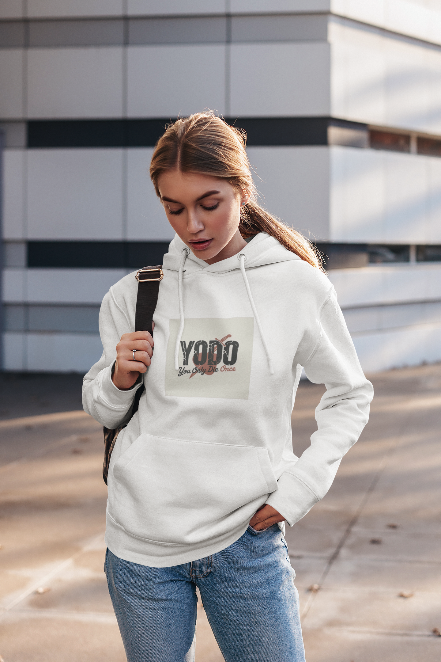 YODO Motivational Unisex Heavy Blend Hoodie