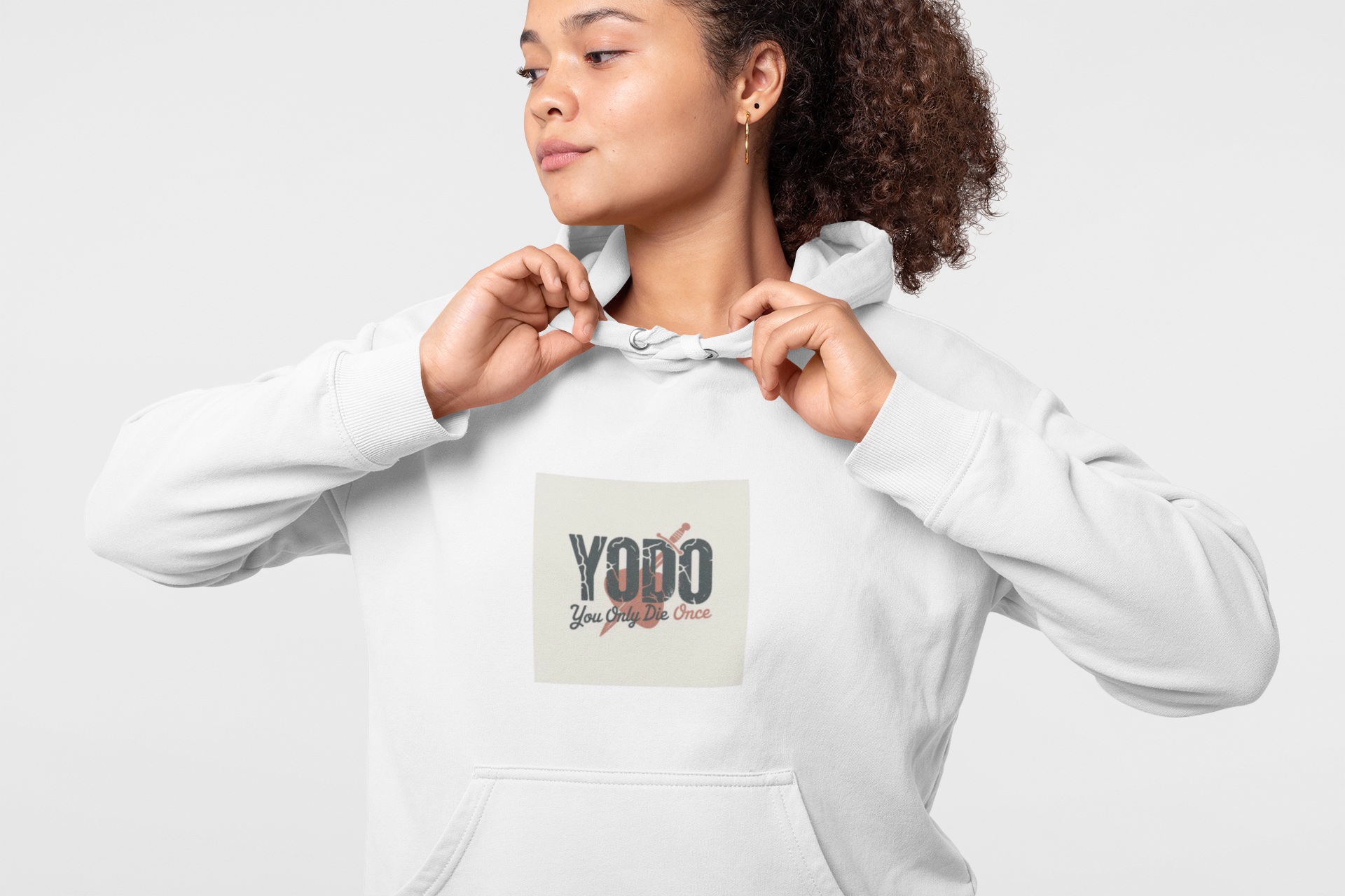 YODO Motivational Unisex Heavy Blend Hoodie