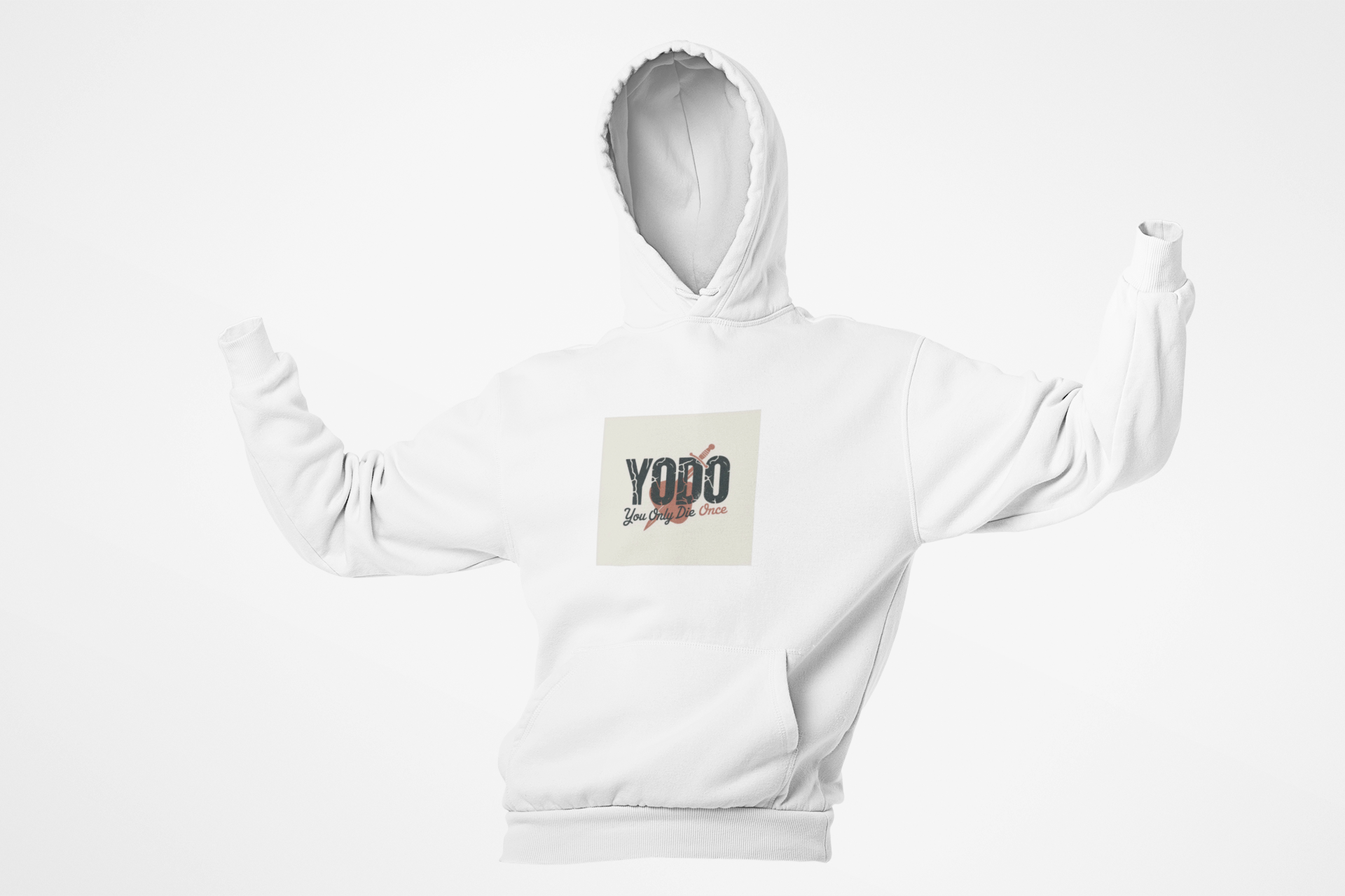 YODO Motivational Unisex Heavy Blend Hoodie