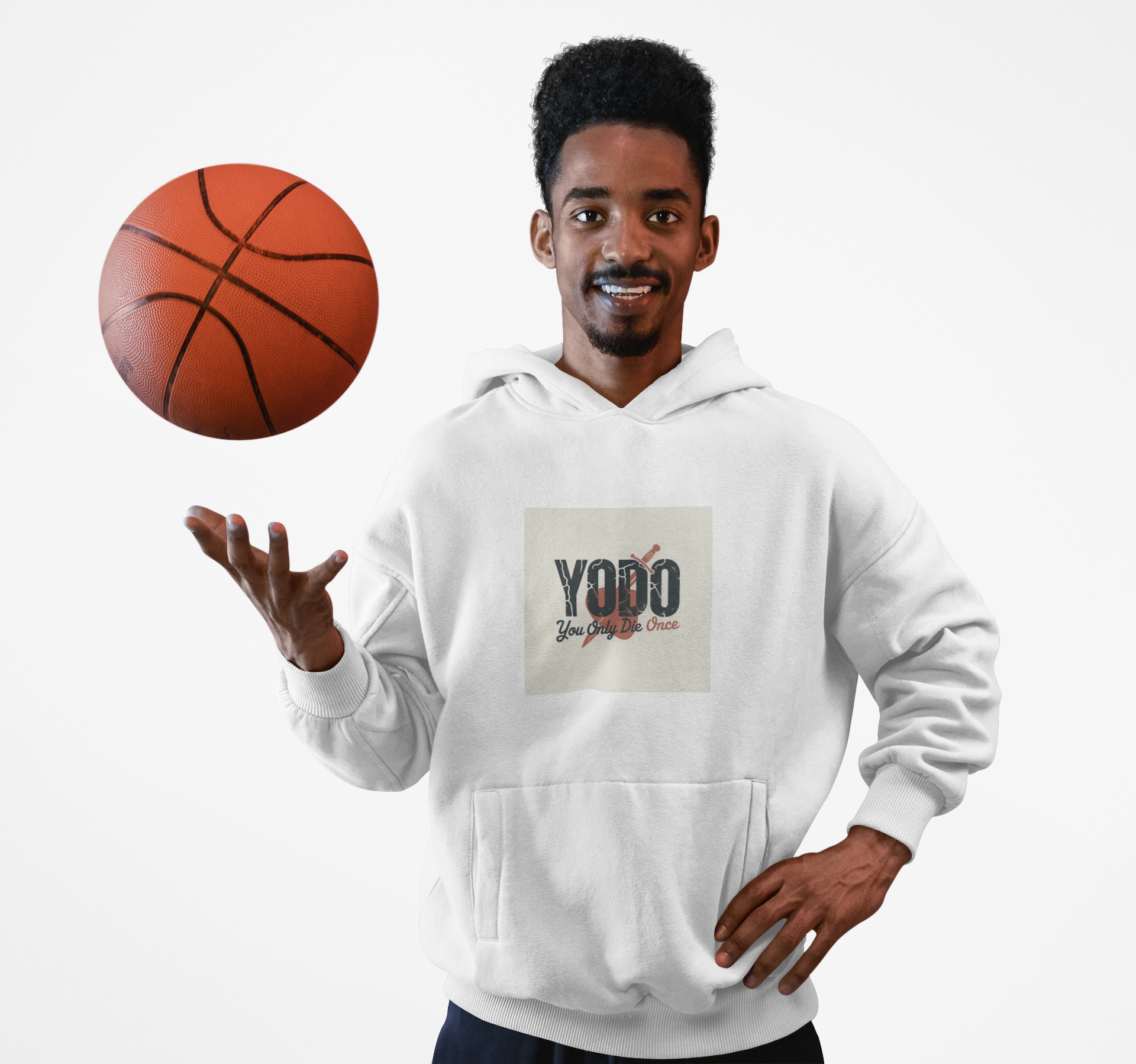 YODO Motivational Unisex Heavy Blend Hoodie